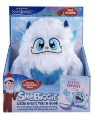 Elf On The Shelf  SNOBIGGIE LITTLE GRUNT YETI Plush & Book Christmas NEW
