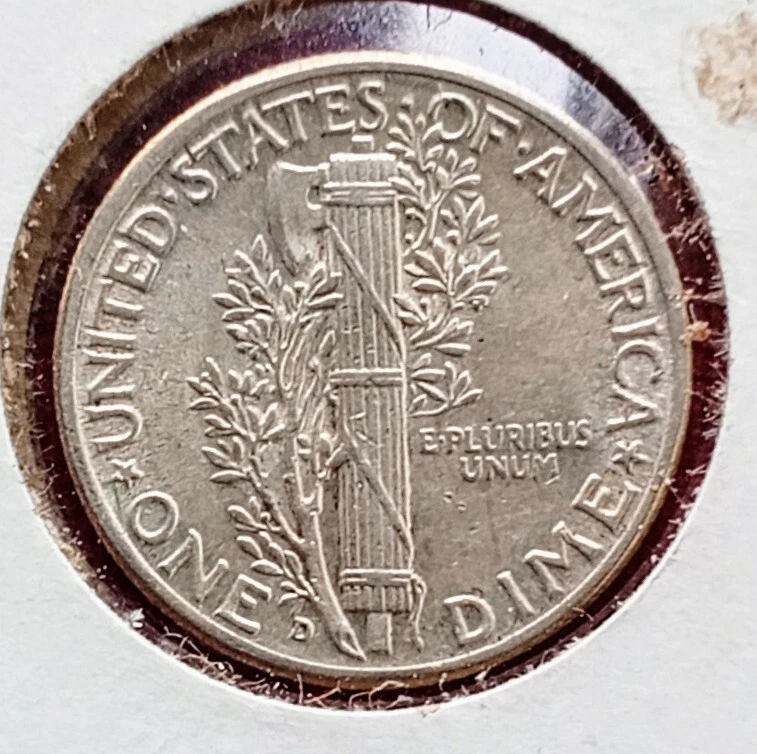 1944-D Mercury Dime In Beautiful Rare BU Condition. - Image 4 of 4