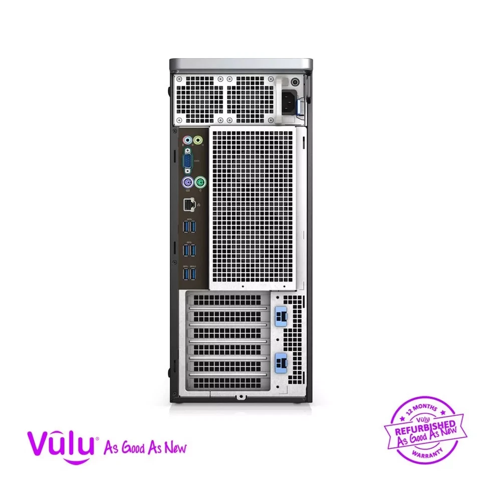 Dell Precision 7820 Tower | Core Xeon Silver | 32GB | 512GB SSD + 1TB | Win 11 - Image 2 of 4