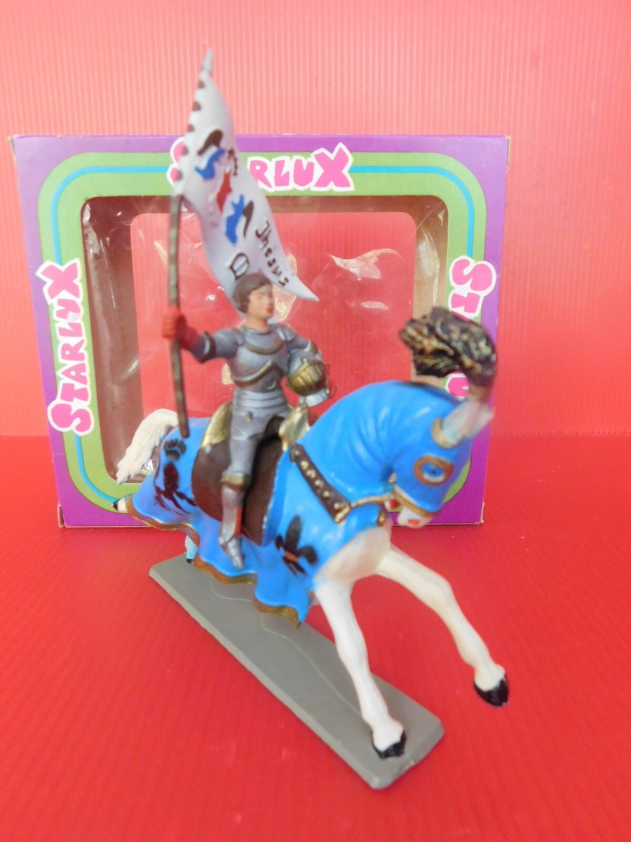 Starlux Chevalier Sur Cheval – Jeanne D'Arc – Échelle 1:32 – Figurine France