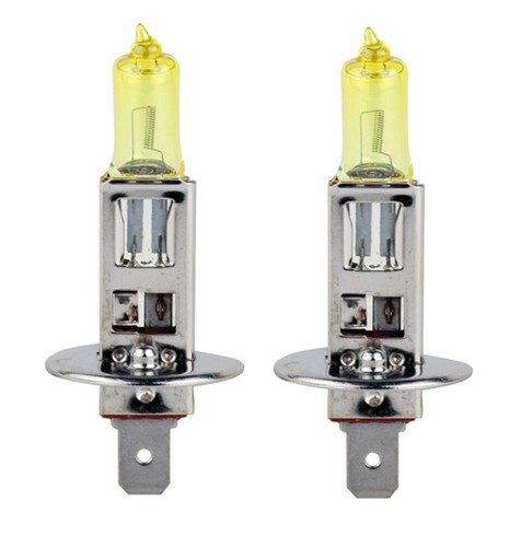 Nokya 2500K Giallo H1 Nok7617 55W Due Lampadine Testa Luce Basso Fascio Ricambio - Picture 3 of 12