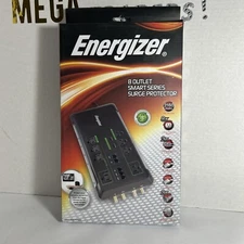 Energizer 8 outlet smart series surge protector NEW