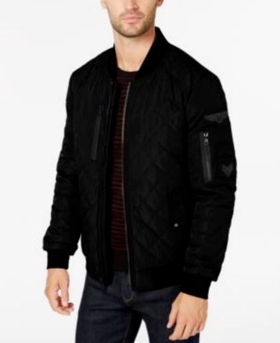 Calvin Klein Men's Quilted Patch Bomber 