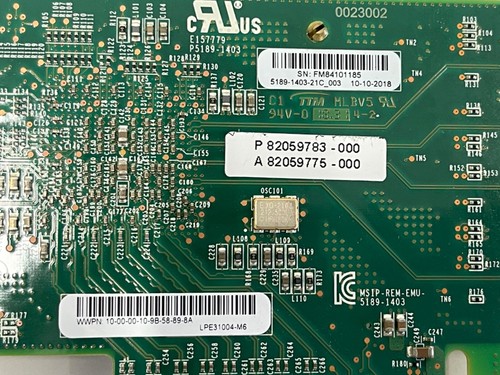 Emulex LightPulse LPe31004-M6 4-Port 16Gb Fibre Channel Adapter High Profile - Picture 2 of 4
