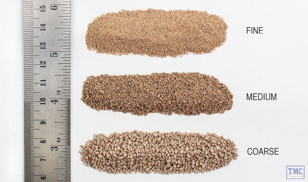 B80 Woodland Scenics Buff Medium Ballast Bag TMC