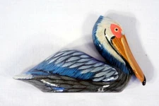 Hand Painted Pelican Bird Refrigerator Magnet 439P