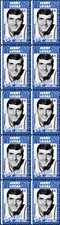JERRY LUCAS BASKETBALL LEGEND MINT VIGNETTE STAMP STRIP OF 10 2