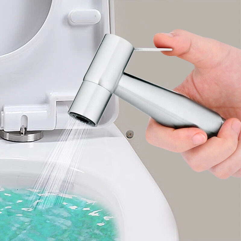 Bidet-Sprühgerät für Toiletten,Edelstahl Handgehaltenes Toiletten Sprühgerät - Bild 3 von 4