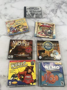 Mixed-Lot-Of-7-PC-Computer-Games-CD-Various-Games