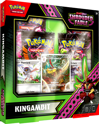 Pokemon TCG Shrouded Fable Kingambit Illustration Collection Pokemon TCG Shrouded Fable Kingambit Illustration Collection