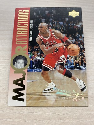 1995 Upper Deck Electric Court Michael Jordan - David Hanson #337