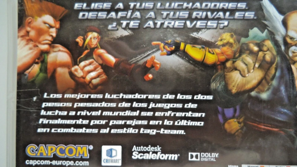 Street Fighter  X Tekken  (  Playstation 3)   Handbuch,  komplett ,  ( spanisch) - Bild 3 von 4