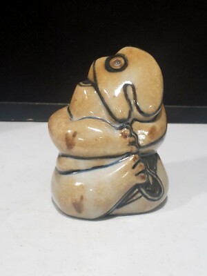 Vintage Bing & Grondahl Sten Lykke Madsen Abstract Turtle Man Figurine 7048