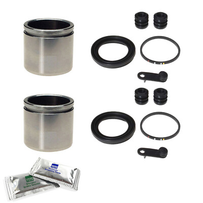 2 FRONT BRAKE CALIPER REBUILD KIT PISTON ABS FIT RENAULT LAGUNA 94-01 BCR1106HX2