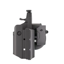 Orpaz T40 Light Bearing Holster Compatible with Glock 22, Paddle w/G22 Mag Pouch