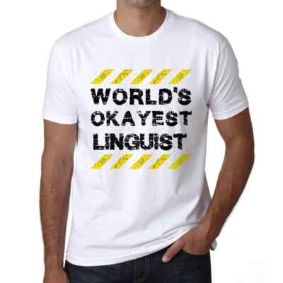 ULTRABASIC Herren T-Shirt Der beste Linguist der Welt Worlds Okayest