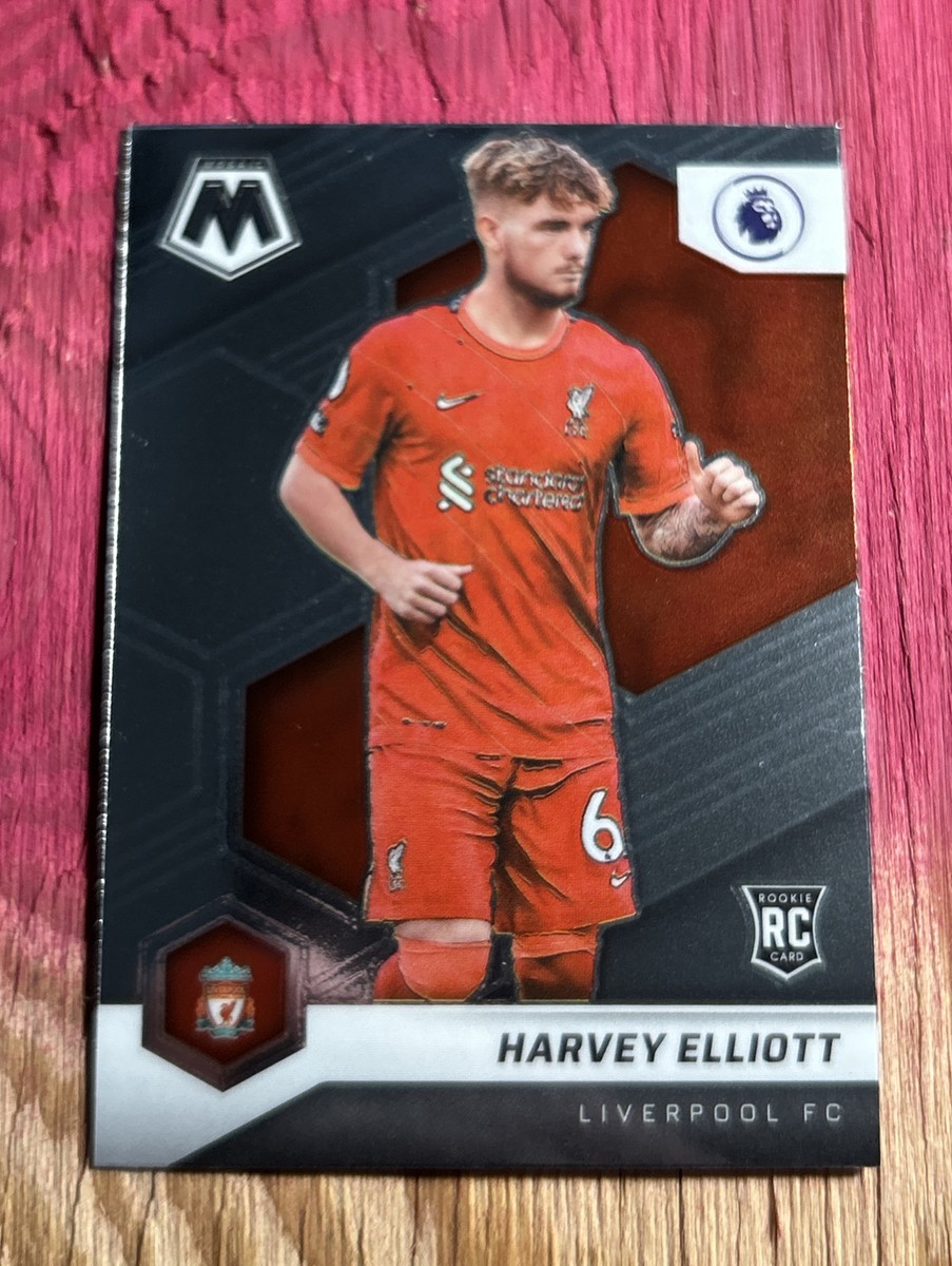 2021 Panini Mosaic Harvey Elliott Rookie Card #173 Liverpool FC | eBay