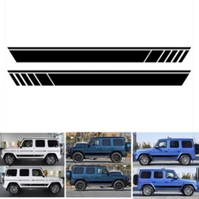 2x Car Side Body Decal Sticker Graphics Vinyl Decor Waterproof for Pickup SUV