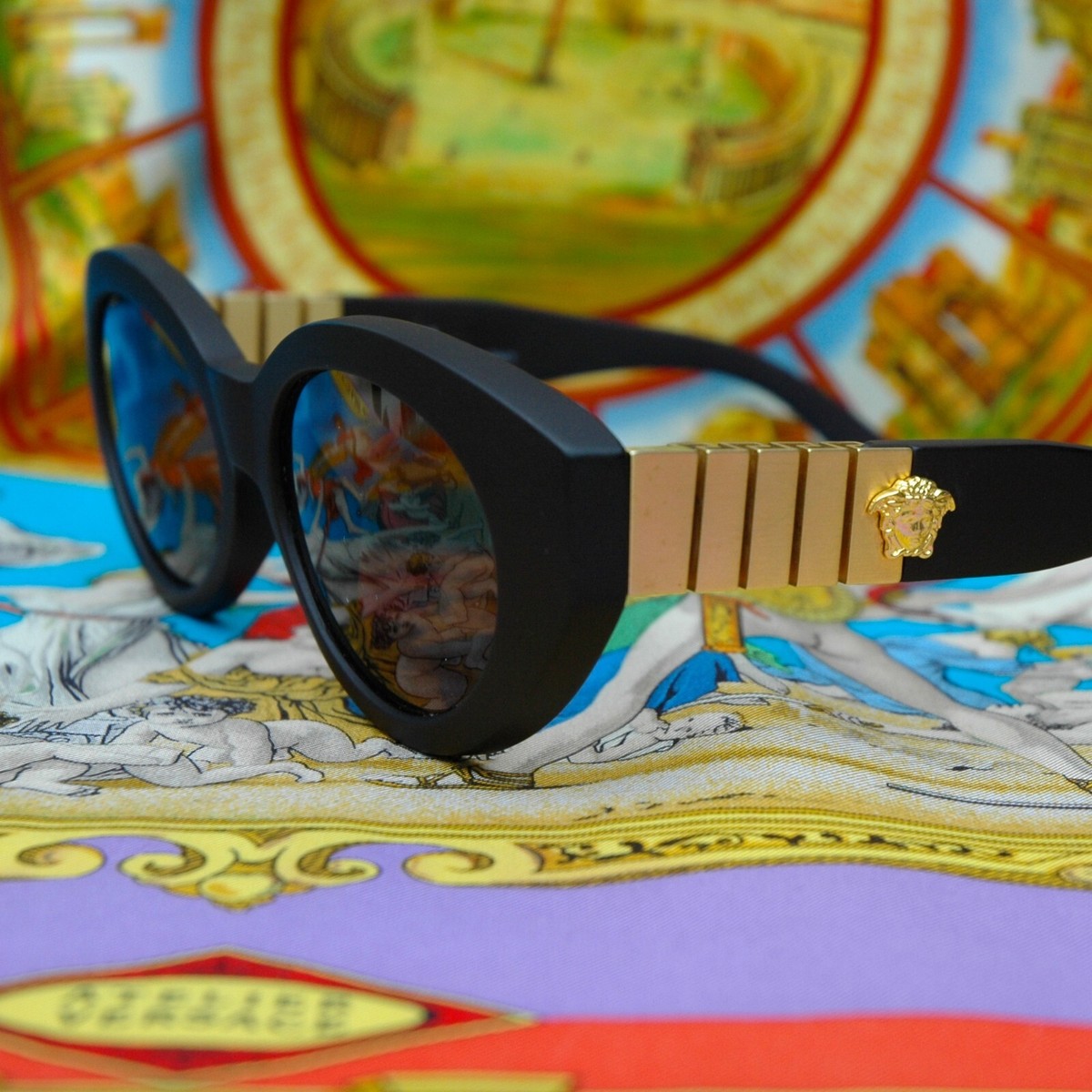 GIANNI VERSACE sunglasses 480/B col 915 brown from 1996 | eBay