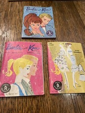 Vintage 1962 Barbie and Ken Teenage Fashion Booklet Catalogs, Printed in Japan