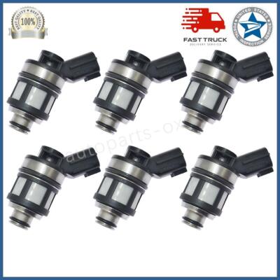 6PCS Fuel Injectors JS23-1 For Nissan Frontier 3.3L V6 2001-2004 Supercharged