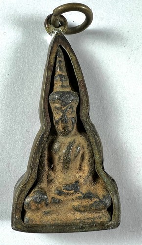VERY OLD PHRA THA KRADAN AMULET Wat Sri Sawat, Kanchanaburi Province THAILAND - 第 1/6 張圖片
