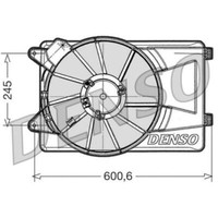 Denso LüFter MotorküHlung Passend FüR Alfa Romeo Mito DER09305