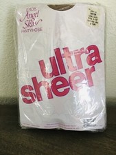 Eros Angel Skin Ultra Sheer 100 Nylon 100-160 lbs Beige Pantyhose Lot of 6