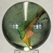 Large Hybrid Cat's Eye Marble .97 Inches Near-Mint Condition
