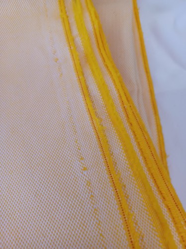 1 Yard Yellow Cotton Crossweave, 58" Wide for Upholstery, Sewing, Crafts - Picture 2 of 3