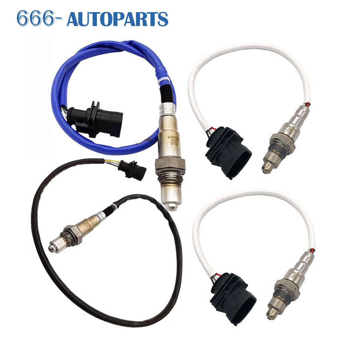 4pcs O2 Sensor For Maserati Ghibli Quattroporte 2014-2017 3.0L Up+Downstream