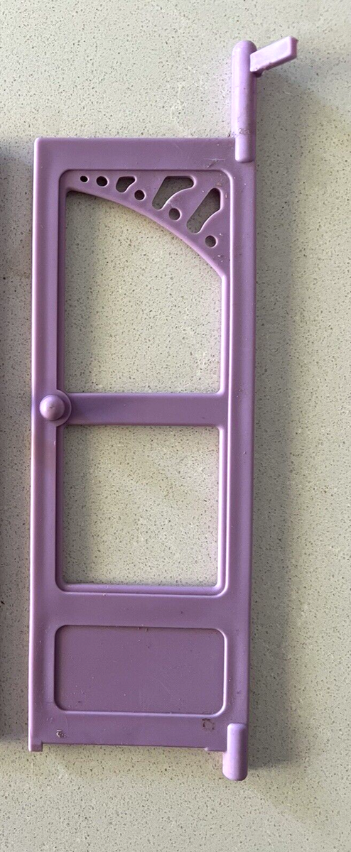 Vintage Dream Dollhouse 6364 Spare Parts - MAUVE Door RIGHT