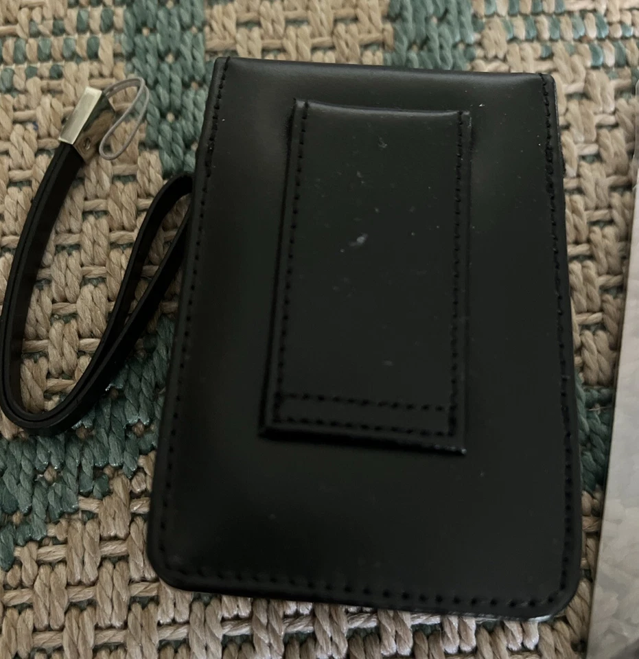 Canon PSC-55 PowerShot Cuero Compacto Cámara Estuche Cinturón Lazo Correa para Muñeca Foto 3 de 4