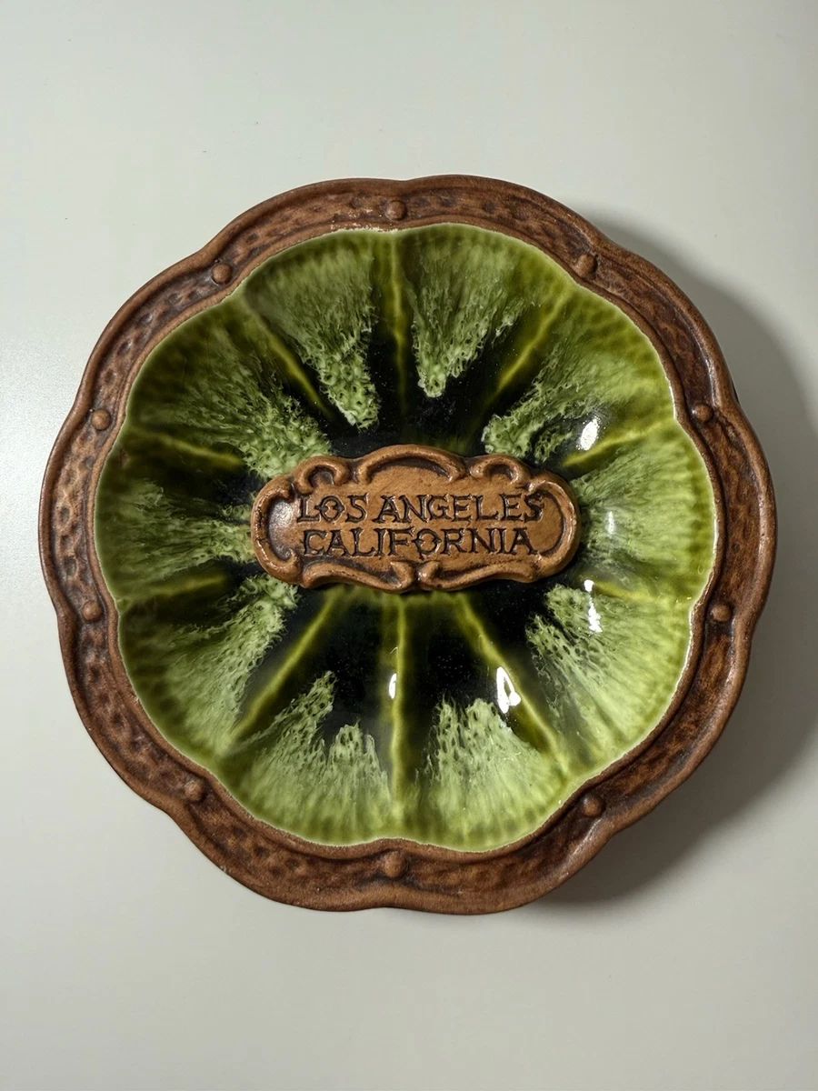 トレジャークラフト　Treasure Craft ヴィンテージ　フラガール トレジャークラフト ヴィンテージ陶器製トレイ イエローストーン スー