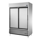 True Tsd-47-Hc 54" Stainless Steel Sliding Door Reach-In Refrigerator