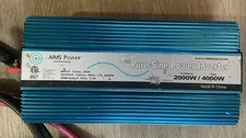 AIMS Power 2000 Watt, 4000 Watt Peak, Pure Sine DC to AC Power Inverter