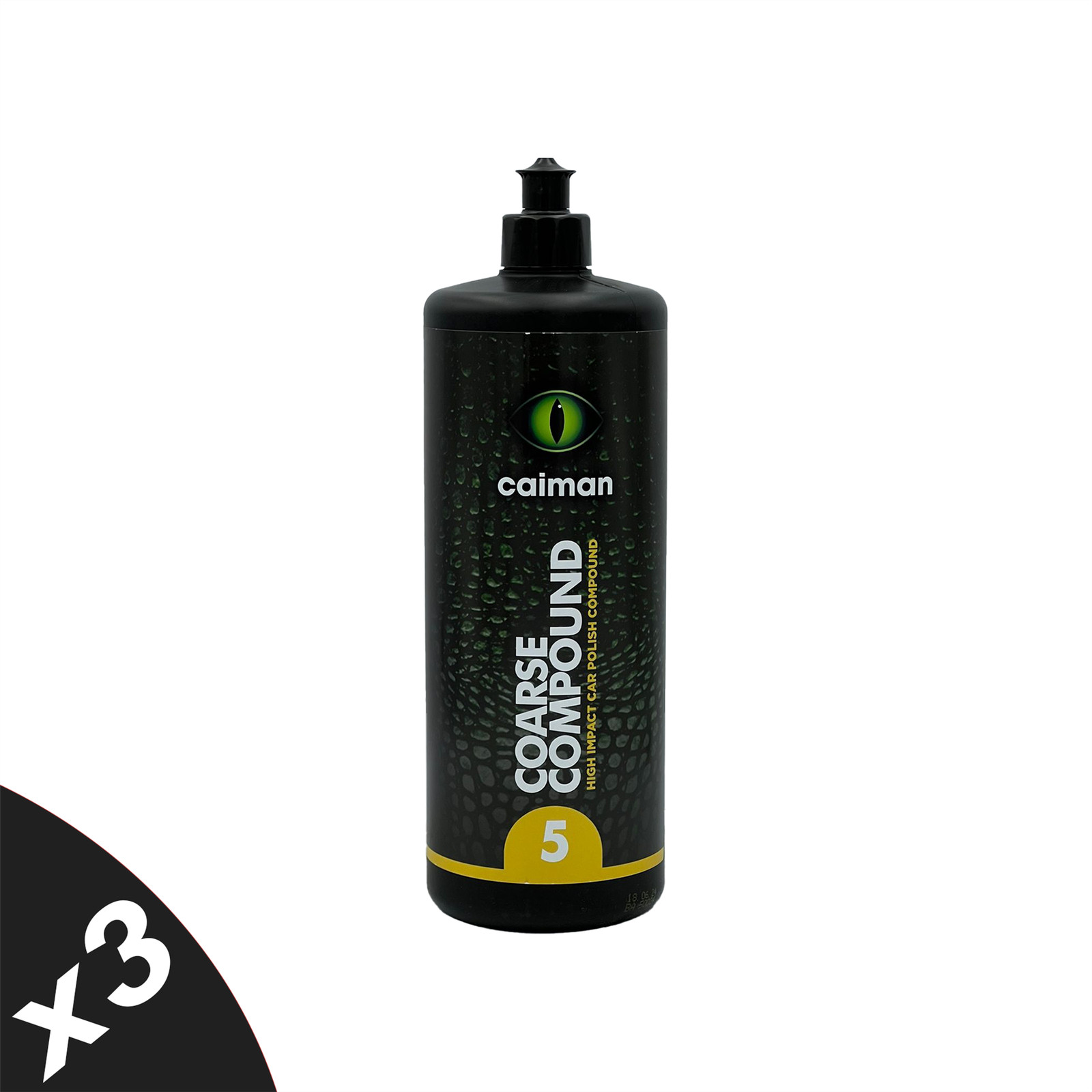 Caiman Coarse Compound High Impact Cutting Polish for Paint Correction 3x1Kg