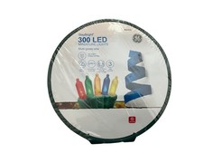 GE StayBright 300-Count 847976 Multicolor LED Miniature Christmas String Lights