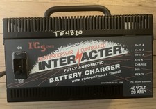 For Parts - Interacter I/C Series 48 VDC Battery Charger Model 4820 - For Parts