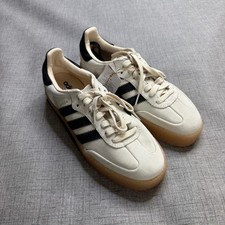 New Adidas Women's US 9 Samba Sambae Cream JR1437 Shoes NWOB