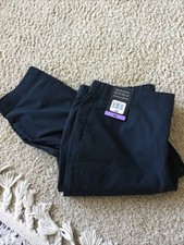 Banana Republic Mens Size 30 True Black Motion Tech Hybrid Pant. New 