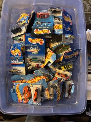 Hot Wheels & Matchbox Huge Bulk Lot - 110 Sealed Unopened Blister Packs