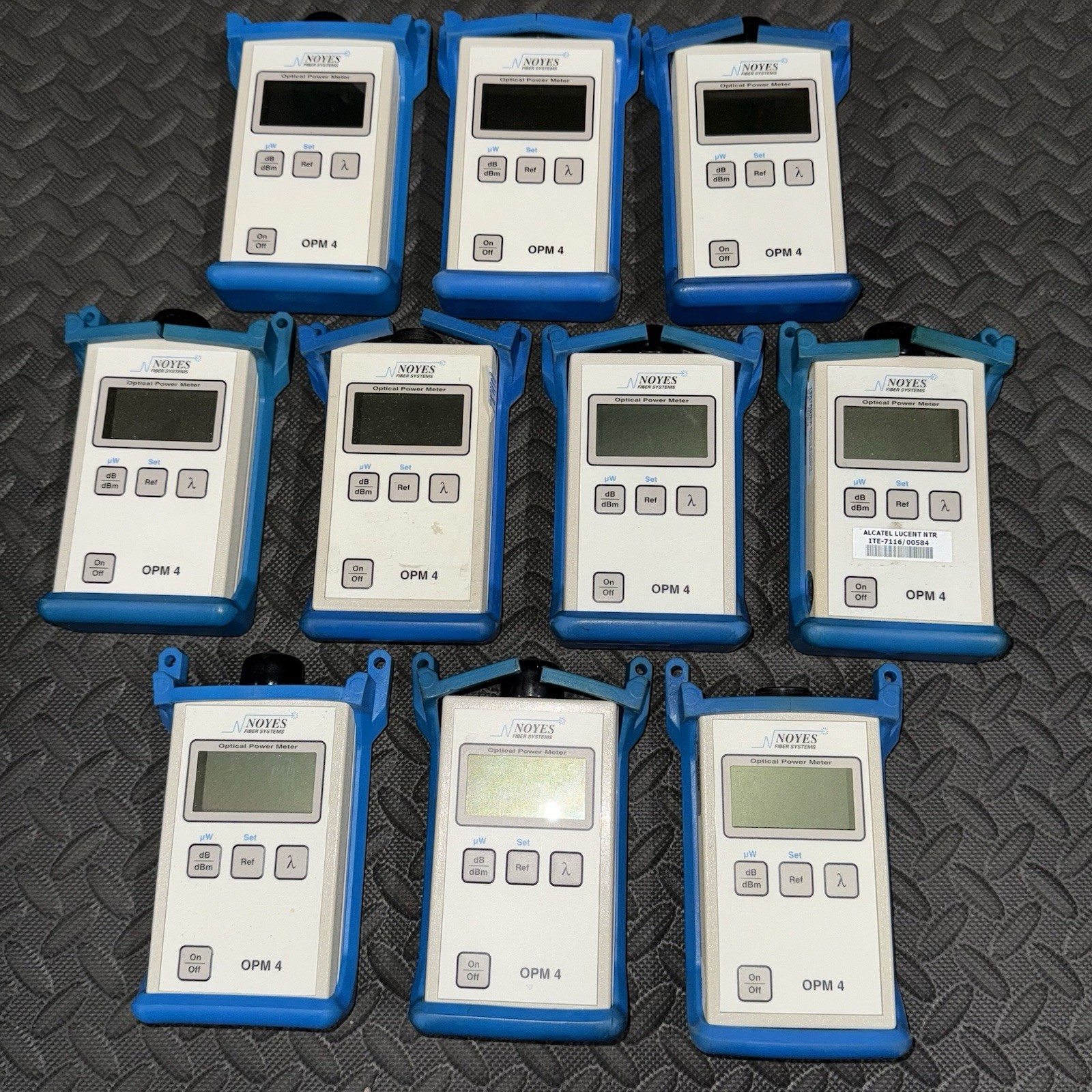 Lot Of 10 AFL NOYES OPM-4 Optical Power Meters