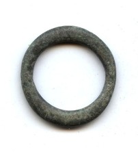 Authentic (38 mm) bronze Ancient Celtic ring money, 800-500 BC, Danube Area