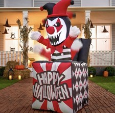 5 FT Airblown Inflatable Animated Halloween S...