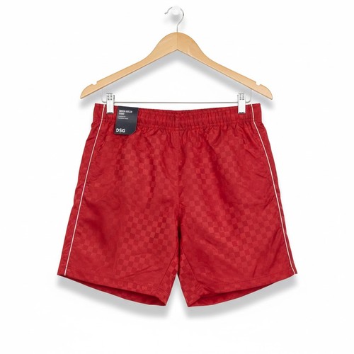 DSG Boys Woven Soccer Shorts Team Red DAB12800 - Picture 1 of 9