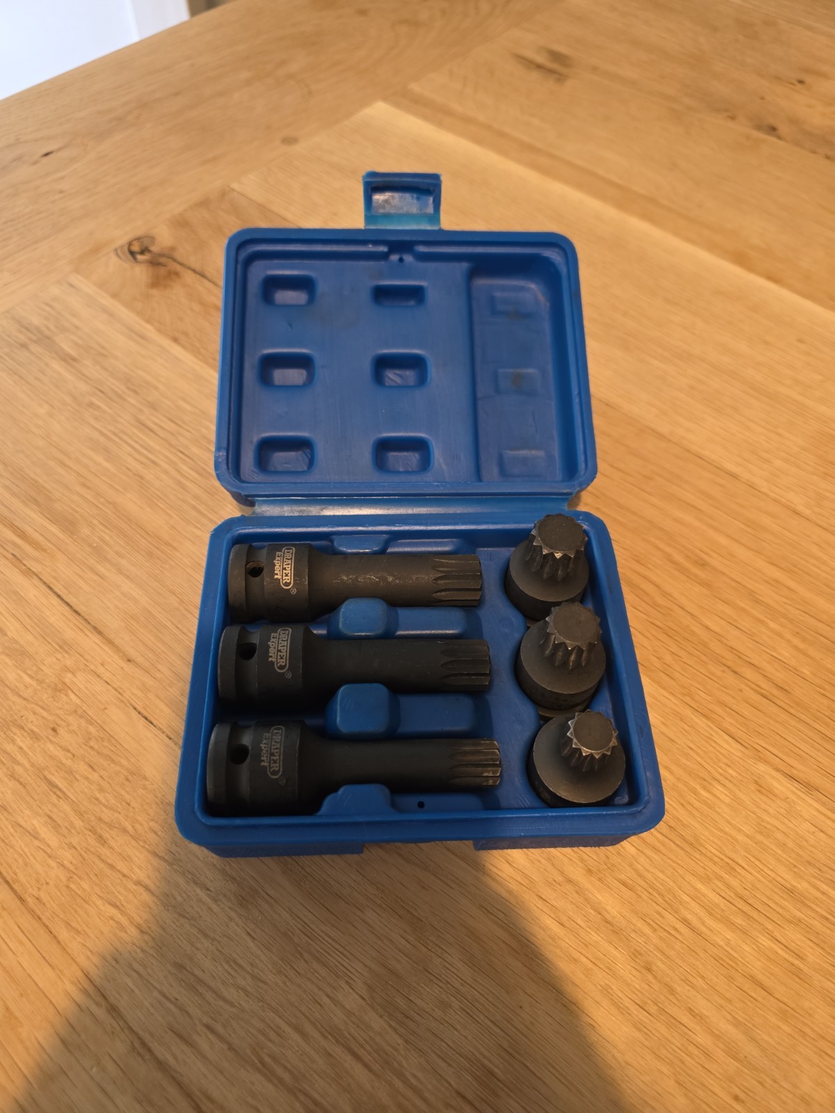 Draper Expert Impact Triple Square Spline Sockets