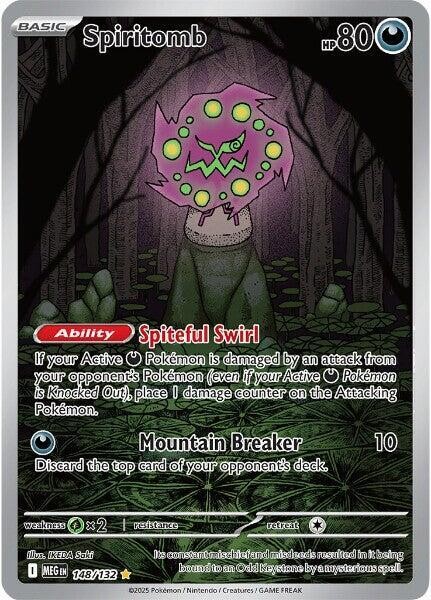 Spiritomb - Illustration Rare ME01: Mega Evolution 148/132 NM