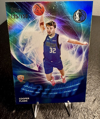2025-26 Topps No Limit Cooper Flagg #NL-1 Blue Rainbow 125/150 RC