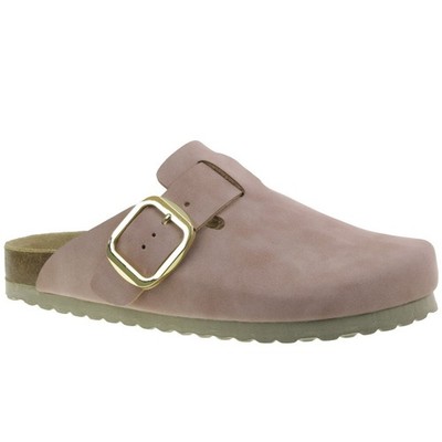 Supersoft 274 236 Damen Clog Pantolette Sandale Tiefenfussbett Leder Kork